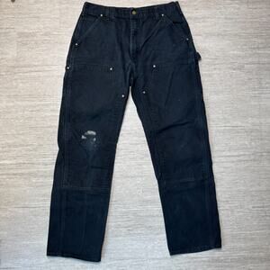 Carhartt Black Double Knee Pants